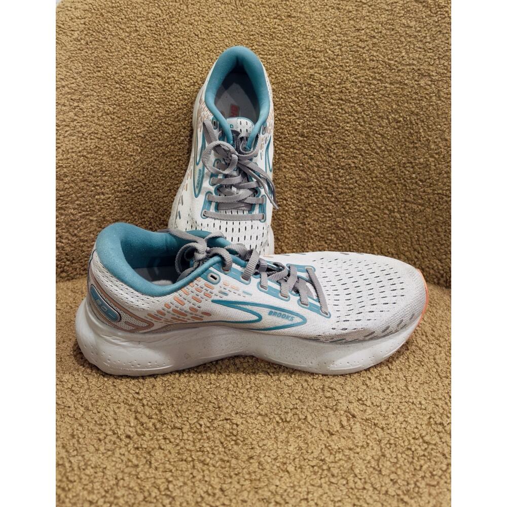 Brooks Glycerin 20 Wide Women's Sneakers Oyster Latigo Bay Coral